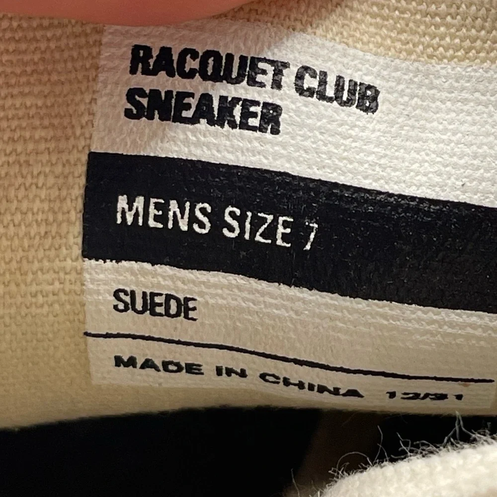 SeaVees Racquet Club Men's Brown Suede Sneakers size 7